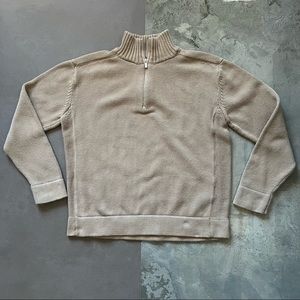 Banana Republic Quarter Zip Sweater